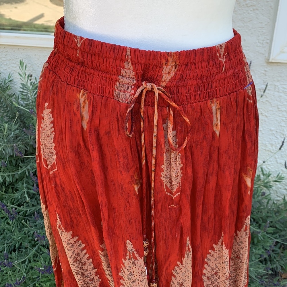 Soft Surrounding Fiery Feather Rustic Boho Maxi S… - image 3